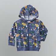   Infant Boys Mix & Match Animal Print Hoodie Jacket 