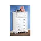 Acme Furniture Flora White Finish Chest by Acme Furniture