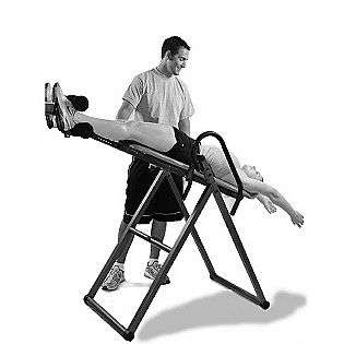 Heavy Duty Inversion Table with Full Padded Back Rest  Elite Fitness 