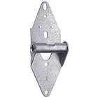 each hinge manufactured of 14 gauge steel with carriage bolts an