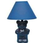 Ore Ceramic Teddy Bear Lamp   Royal Blue