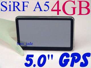 Built in 4GB/5.0 A5 Thin GPS/ Player/CE6.0/128MB RAM  