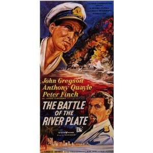 The Battle of the River Plate Poster 27x40 John Gregson Anthony Quayle 