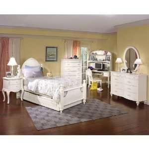  American Woodcrafters Cheri Low Post Bedroom Set (Full 
