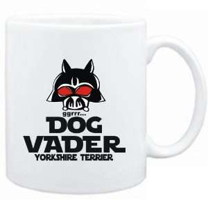 Mug White  DOG VADER  Yorkshire Terrier  Dogs  Sports 