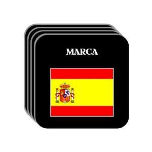  Spain [Espana]   MARCA Set of 4 Mini Mousepad Coasters 