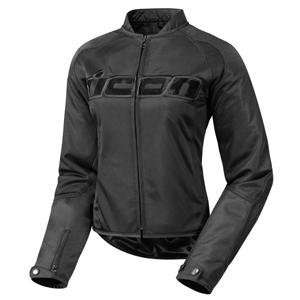   Icon Womens Hooligan 2 Stealth Jacket   3X Large/Stealth Automotive