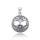 Bling Jewelry Sterling Silver Celtic Knotwork Tree of Life Pendant