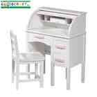 Guidecraft JR Roll Top Desk   White