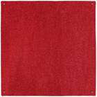 House, Home and More Outdoor Turf Rug   Red   6 x 6