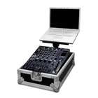 Road Ready Integrated Laptop Stand with 12 DJ Mixer Case