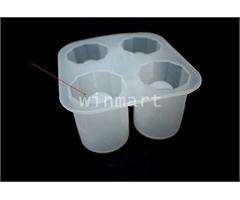 Cool Shooters Party Ice Cube Shot Glass Shape Tray Mold  