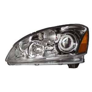 Nissan Altima 02 04 Projector HeadLamps Chrome Clear Amber(CCFL)