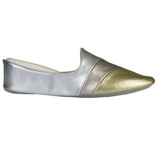   Juniors Womens Metallic Mule Classic Bedroom Slippers 5M 