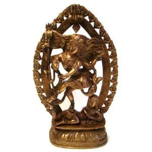   Detailed Dancing Nataraj (Shiva)   15 Brass Statue