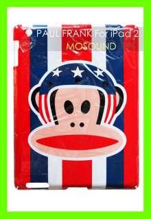 Hard Back Case Cover For iPad 2 with Paul Frank (Red)  