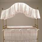 baby doll regal crib canopy with mint ribbon