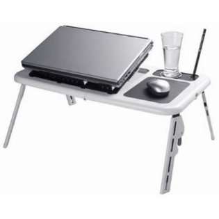 iMounTek New Laptop USB Folding Table W/ 2 Cooling Fan Mouse Pad at 