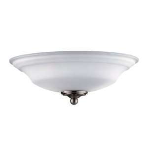   House FLG 1200 187 Ceiling Fan Light Kit Brushed Pewter 2   G9 Bulbs