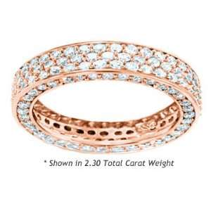   FG VS Quality  18k Rose Gold ) Finger Size   6.25 DeBebians Jewelry