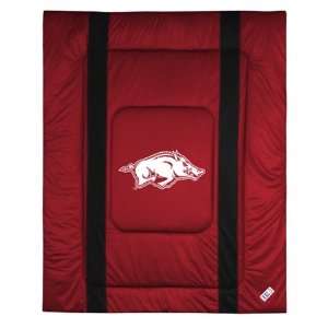 Comforter Full/Queen Sideline,University of Arkansas Razorbacks 