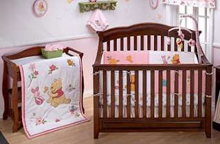 Disney Sweet Pooh 4 Piece Crib Bedding Set   Crown Craft   Babies R 