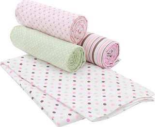 Carters 4 Pack Receiving Blanket   Floral Dot   Carters   Babies R 