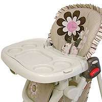   snap with the baby trend high chair removable tray insert just snap it