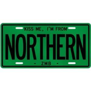  NORTHERN  ZAMBIA LICENSE PLATE SIGN CITY 