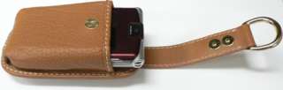 DOONEY BOURKE CELL PHONE SMALL DRING BROWN LEATHER CASE  