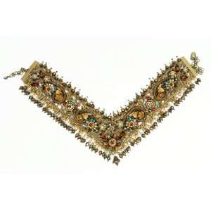  Vintage Inspired Michal Negrin Choker Designed on Lace 