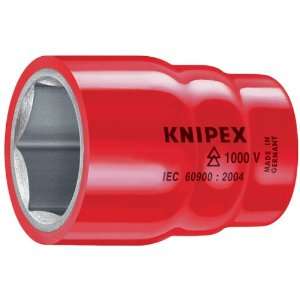  KNIPEX 98 37 9/16 Inch 3/8 1,000V Insulated 9/16 Inch 