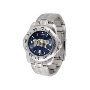  Pittsburgh Panthers Sport Steel Band Ano Chrome Mens 