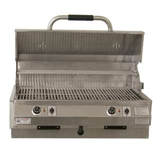   32 Inch Marine Flameless Electric Grill   Dual Control 