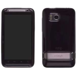  Black TPU Skin Case for HTC ThunderBolt Cell Phones & Accessories
