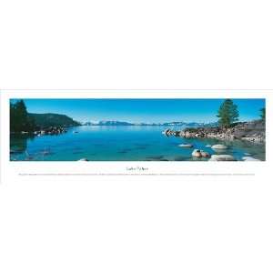 Lake Tahoe Unframed Panoramic Photograph Wall Decoration