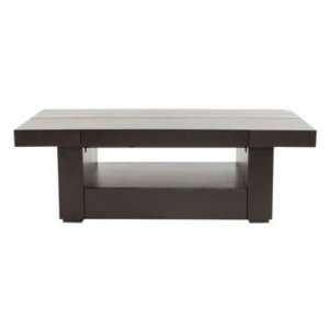  Petra Collection Coffee Table (Java) (17.5H x 28W x 52D 