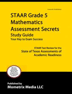 STAAR Grade 5 Mathematics Assessment Secrets Study Guide  