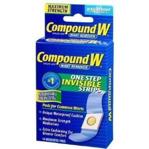  Compound W One Step Strips Size 14 Health & Personal 