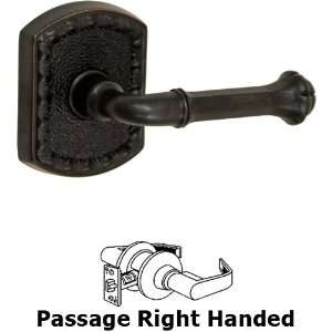  Right handed passage tuscan lever with olde world rose in 