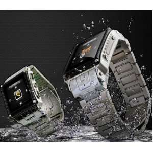 TM) Waterproof Watch Phone Wrist GSM Quadband Watch Mobile Cell Phone 