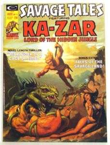 1975 Savage Tales #11 Ka Zar Lord Of The Hidden Jungle  