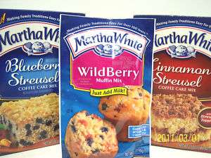 Martha White Muffin Mix 10 Flavor Varieties  