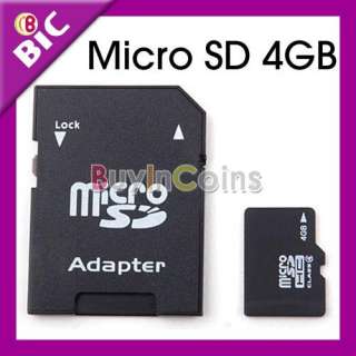4GB Micro SD MicroSD TF Memory Card 4G 4 GB  