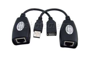 New USB CAT5/CAT5E/6 RJ45 LAN EXTENSION ADAPTER CABLE  
