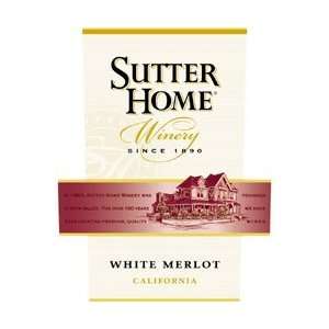  2010 Sutter Home Fre Merlot 750ml Grocery & Gourmet Food