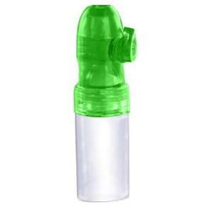  Acrylic snuff bullet w/ plastic vial   Green Everything 