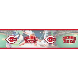   Reds Wallpaper Border Player Style *SALE*