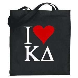 Kappa Delta I Love Tote Bags