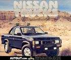 1987 Nissan Pickup Truck Prestige Sales Brochure